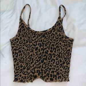 hollister cheetah top 🐆🐆